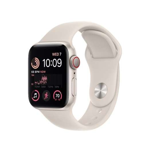Apple Watch SE 40 mm GPS Stjärnglans (2022)