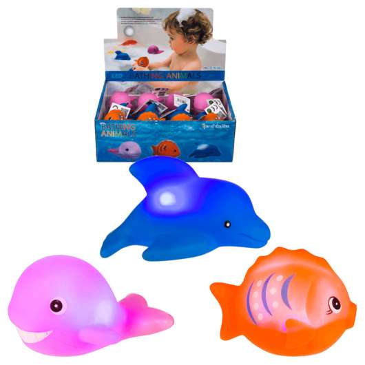 Badleksak Havsdjur LED