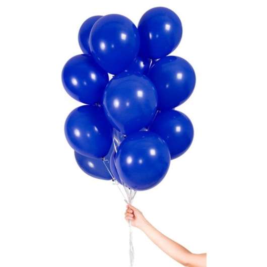 Ballonger 30-pack Mörkblå