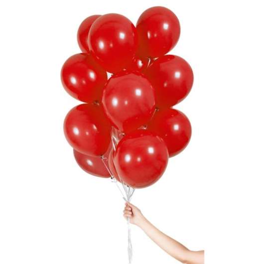 Ballonger 30-pack Röd