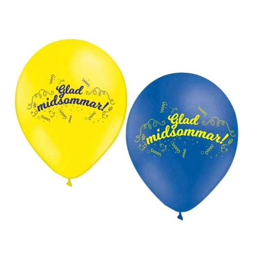 Ballonger Glad Midsommar - 100-pack