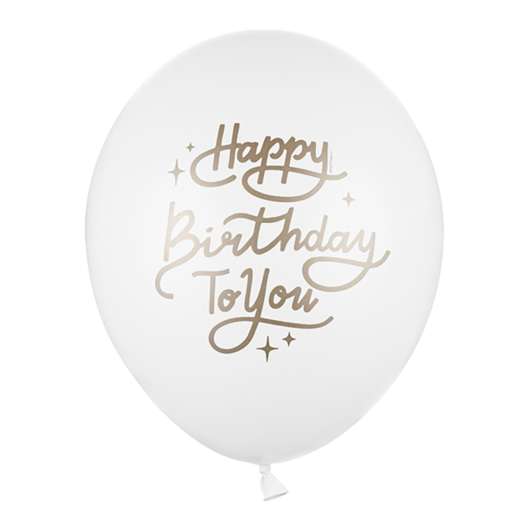 Ballonger Happy Birthday To You - 50-pack
