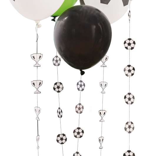 Ballongsvansar med Fotbollar