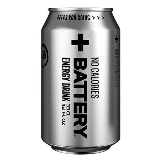 Battery Energy Drink No Calories - 24-pack