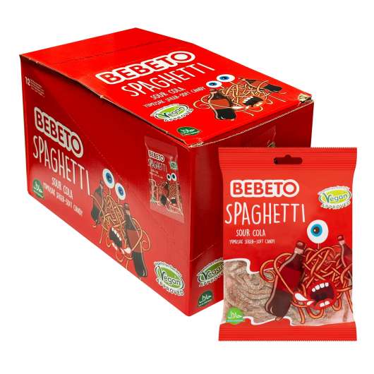 Bebeto Spaghetti Cola - 12-pack