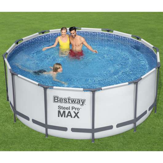 Bestway pool ovan mark Ø3,6m - 122cm djup | Steel Pro MAX (56420)