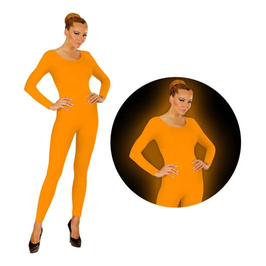 Bodysuit UV Neon Orange - X-Large