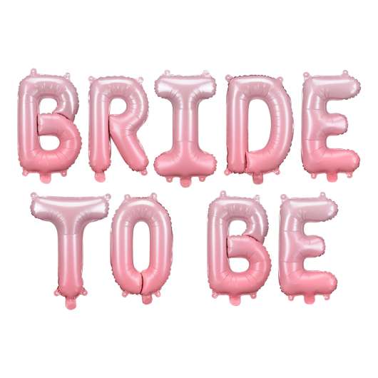 Bokstavsballonger Bride To Be