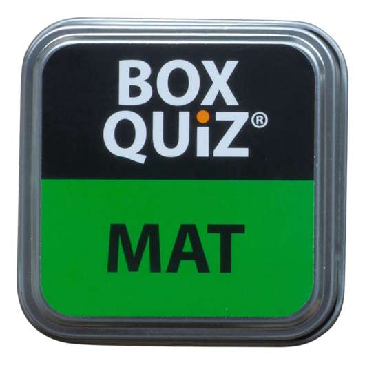 Box Quiz Frågespel - Mat