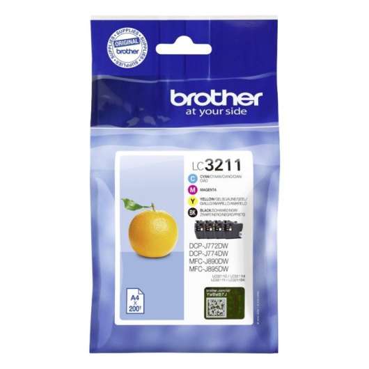 Brother LC3211 Bläckpatron 4-pack