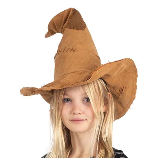 Brun Trollkarlshatt för Barn - One size
