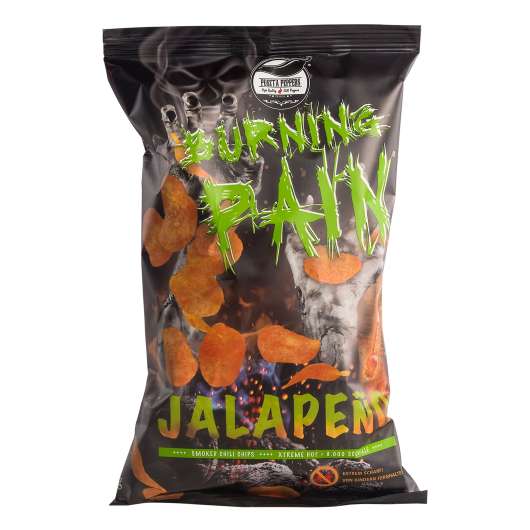 Burning Pain Jalapeńo Chips - 80 gram