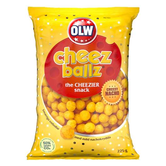 Cheez ballz cheesy nacho OLW 225 g