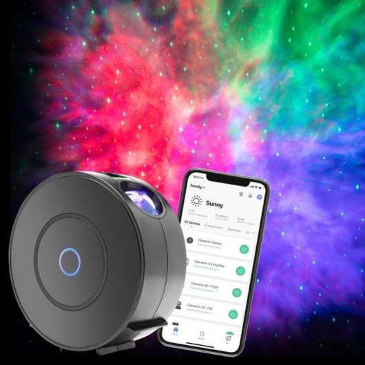 Cleverio Smart Galaxy nattlampa