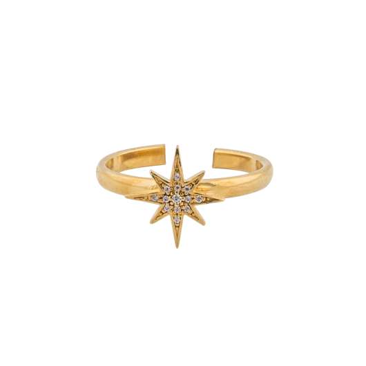 CU Jewellery - One Star Ring Gold