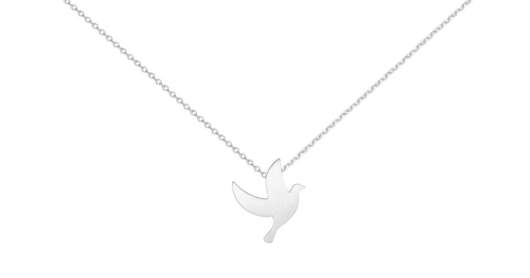 CU Jewellery - Peace Necklace Silver