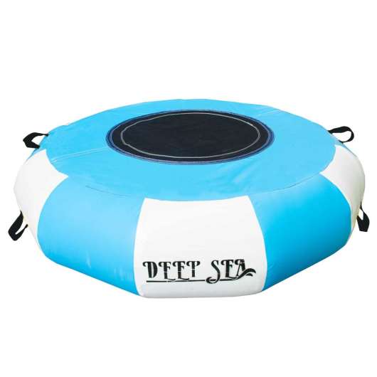 Deep sea water trampoline w. electric pump