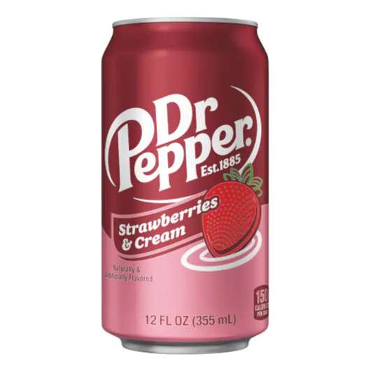 Dr Pepper Strawberry & Cream - 355 ml
