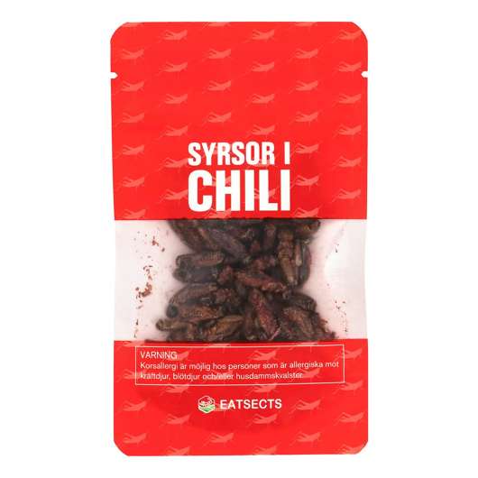Eatsects Ätbara Syrsor - Chili