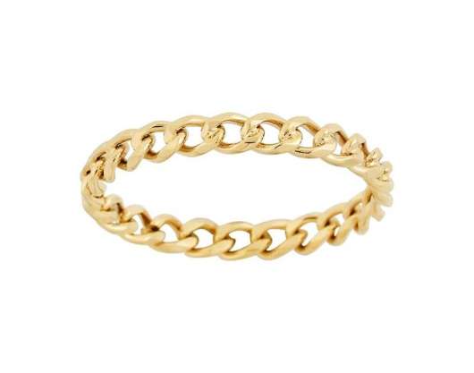 Edblad - Cuban Chain Ring Gold