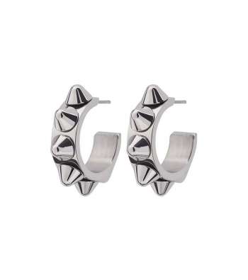 Edblad - Peak Creole Earrings Small Steel