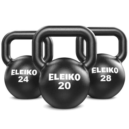 Eleiko Kettlebell Training Set 20-24-28 kg
