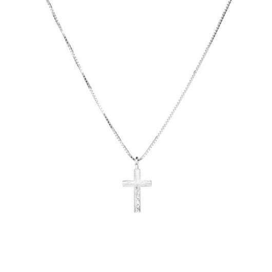 Emma Israelsson - Branch Cross Necklace Silver
