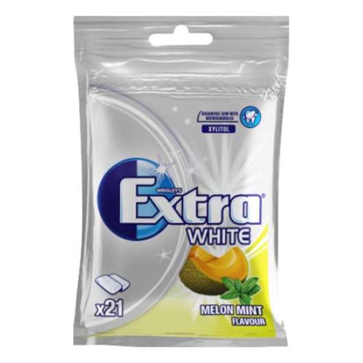 Extra White Melon Mint Tuggummi - 29 g