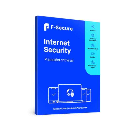 F-Secure Internet Security 1 år