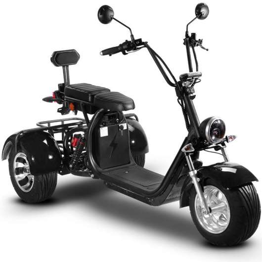 Fatscooter Trehjuling 2000W | Moped klass 1