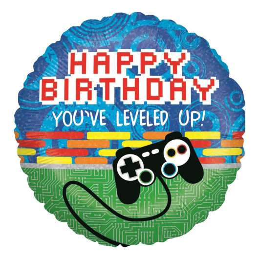 Folieballong Game Controller Birthday