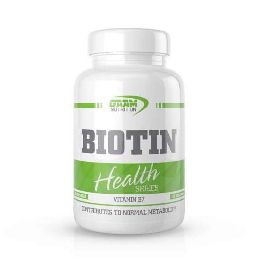 GAAM Health Series Biotin, 90 caps, Vitaminer
