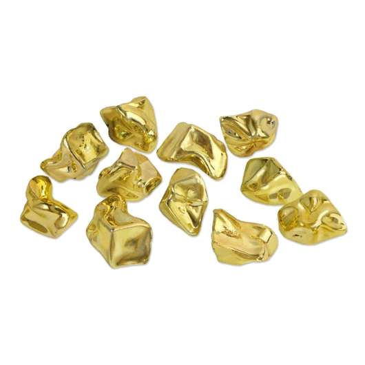 Guldklimpar av Plast - 30 gram