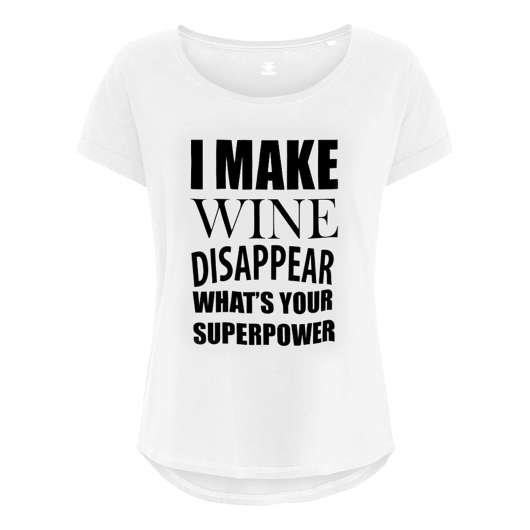 I Make Wine Disappear Dam T-shirt - Small