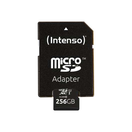 Intenso microSD Card UHS-I 256GB SDXC Premium