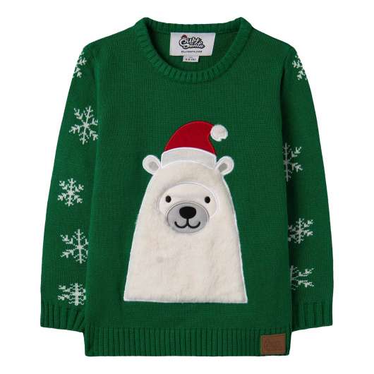 Isbjörn Jultröja för Barn - 10-12 år