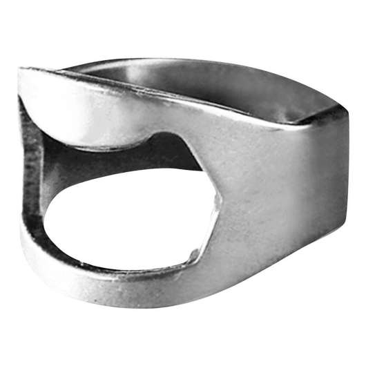 Kapsylöppnare Ring Silver - 20 mm