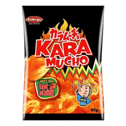 KaraMucho Hot Chili Chips - 48 gram
