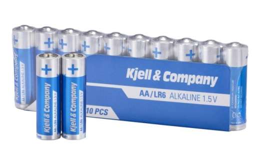 Kjell & Company AA-batterier 10-pack