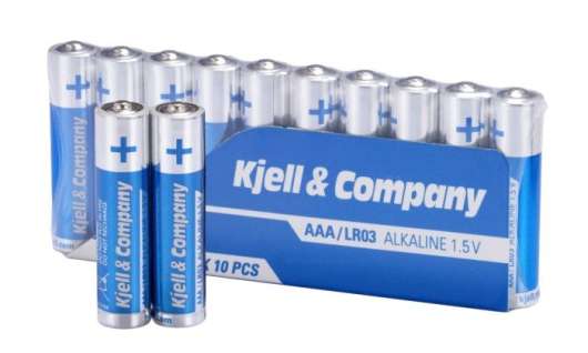 Kjell & Company AAA-batterier 10-pack
