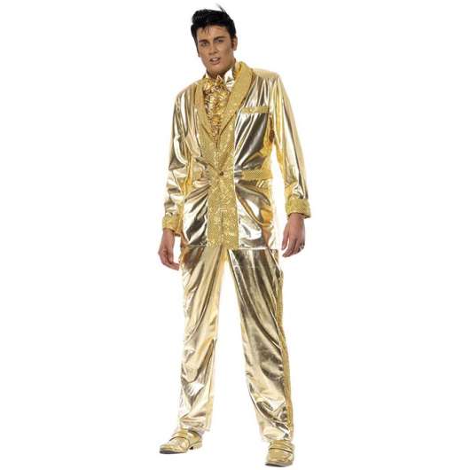 Kostym, Elvis guld-L