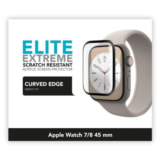Linocell Elite Extreme Curved Skärmskydd för Apple Watch Series 7
