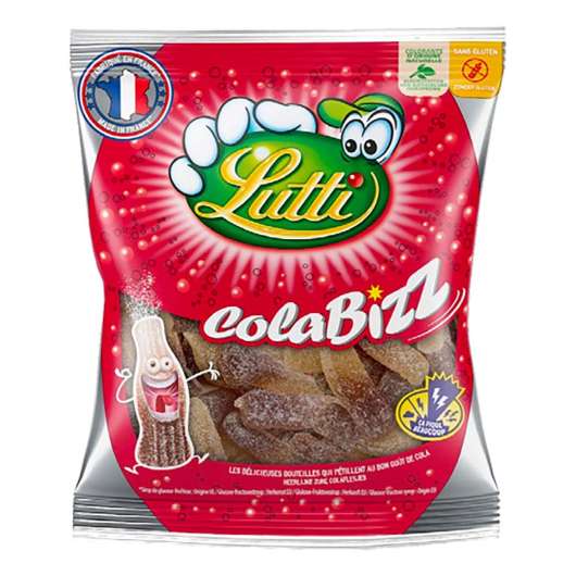 Lutti Cola Bizz Godispåse - 100 gram