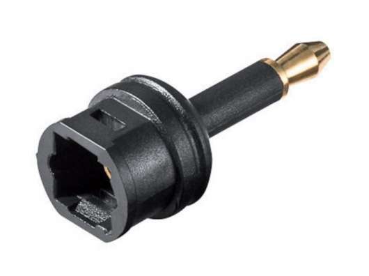 Luxorparts Adapter Toslink till Mini-Toslink