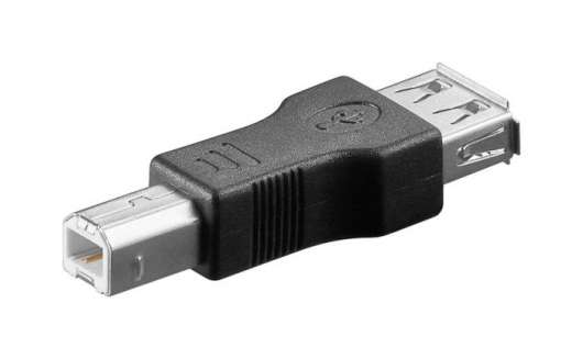 Luxorparts Adapter USB-hona till USB-B-hane