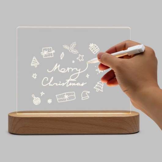 Luxorparts Akryl-LED-tavla för meddelanden och teckningar