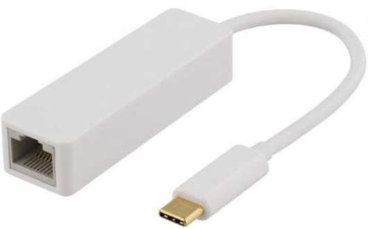 Luxorparts Gigabit-nätverkskort USB-C Vit