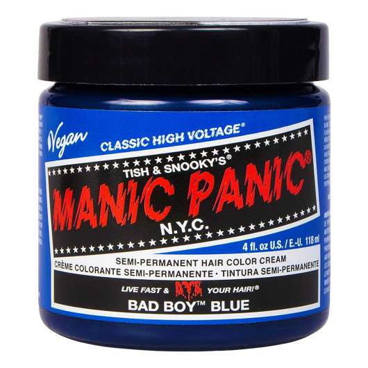 Manic Panic Bad Boy Blue Semi-permanent Hårfärg - 118 ml