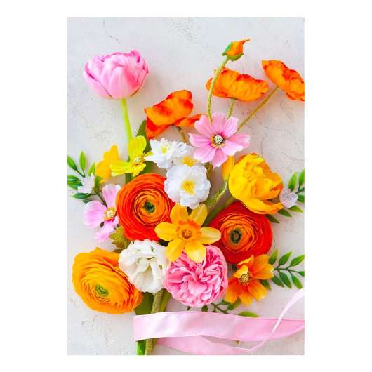 Minikort Blommor