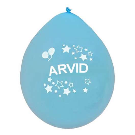 Namnballonger - Arvid